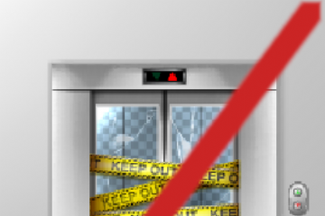 Avviso alla sede di Piossasco ascensore non accessibile
